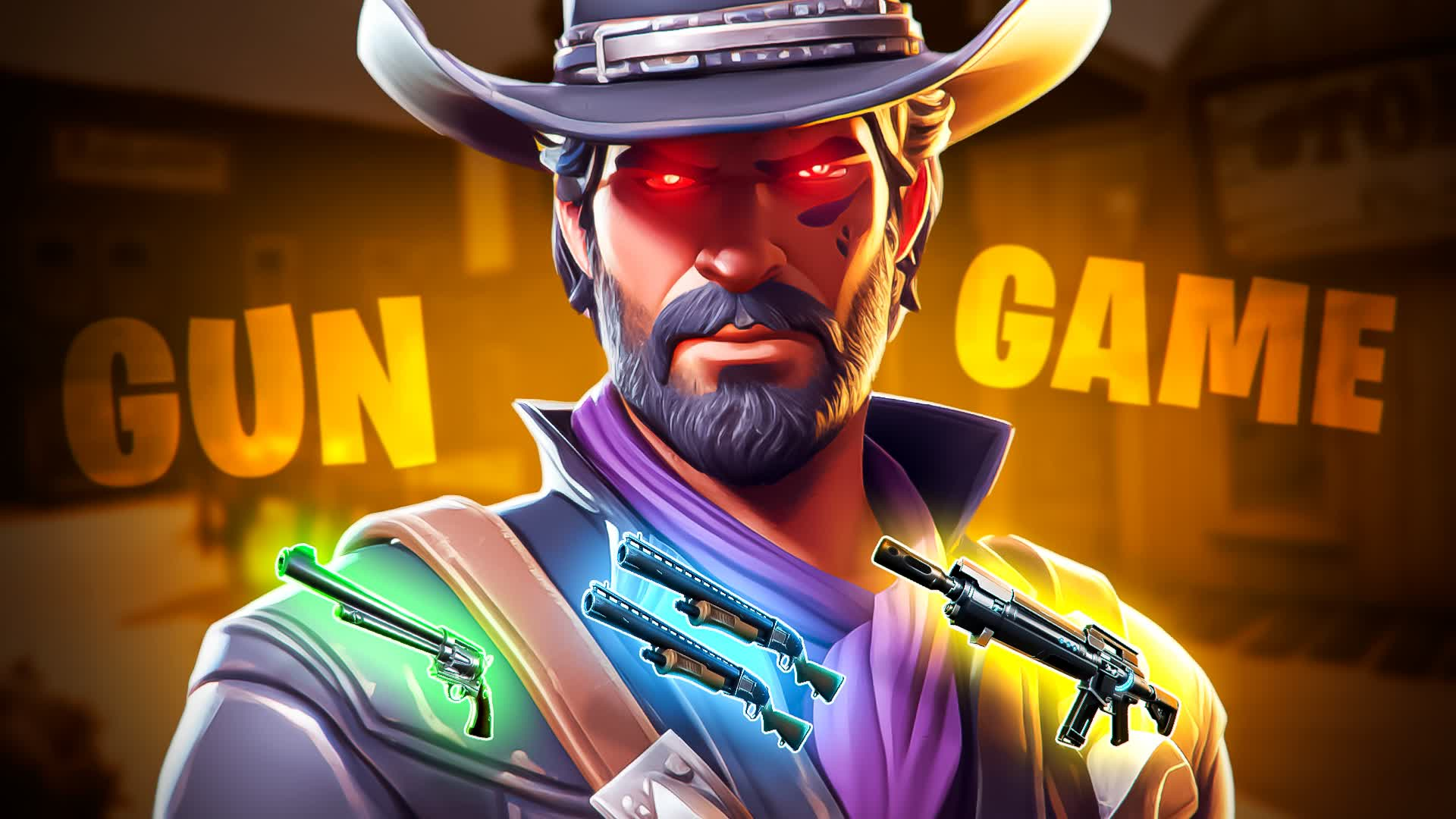 Western Gun Game 🌵 key art